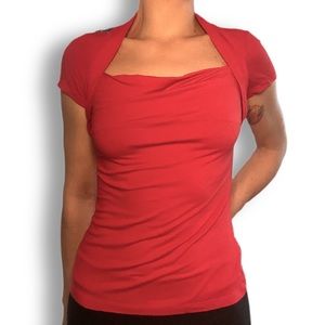 KENNETH COLE T Shirt with shawl